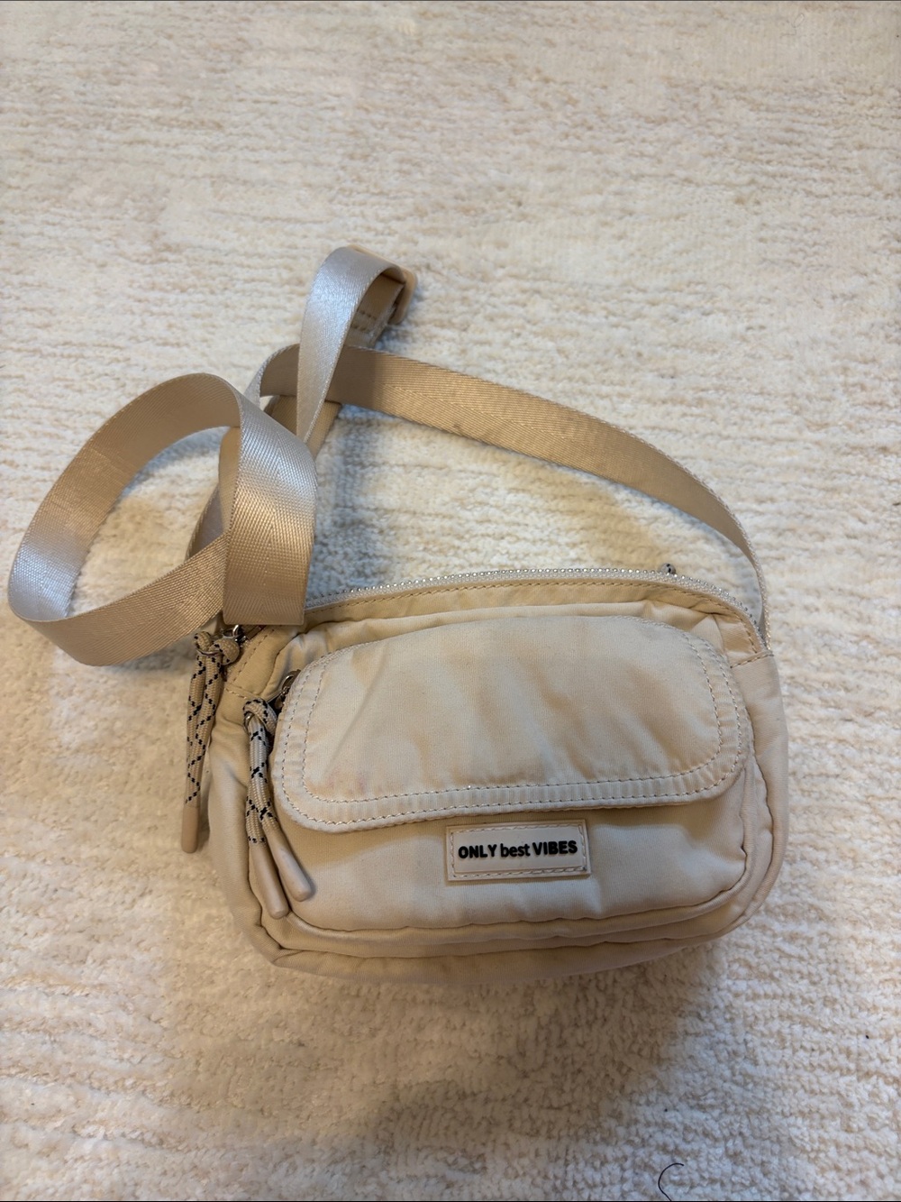 Zara Girls Beige Crossbody Bag